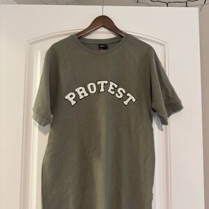 Olive Green Men's Shirt